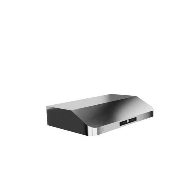 Anzzi 30-Inch Under Cabinet Range Hood with Stainless Steel Finish, Ducted Kitchen Vent above Stove RH-AZ0376TSS - main